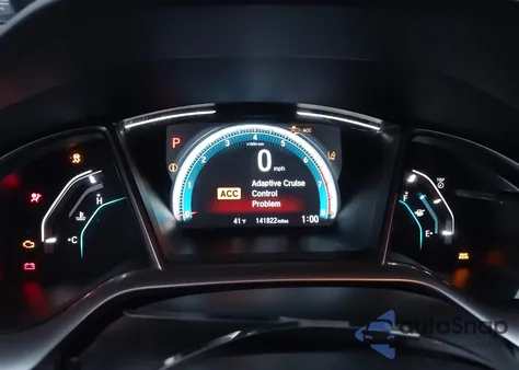 2019 Honda Civic Touring from USA, damaged, VIN JHMFC1F99KX005851